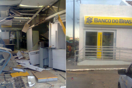 Caixas eletrônicos são explodidos em Glória do Goitá