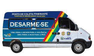 Posto de coleta itinerante de armas em PE é o 3º no ranking nacional