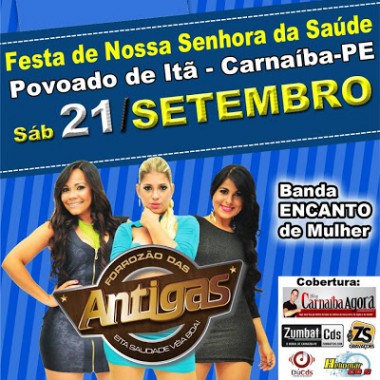 Confirmada programação da festa na Itã, distrito de Carnaíba