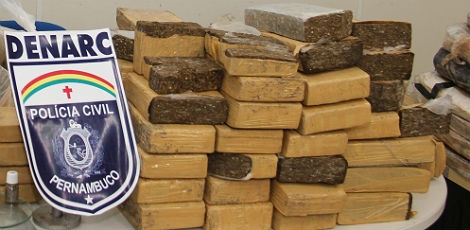 Polícia Civil apreende 150 quilos de maconha em dois dias