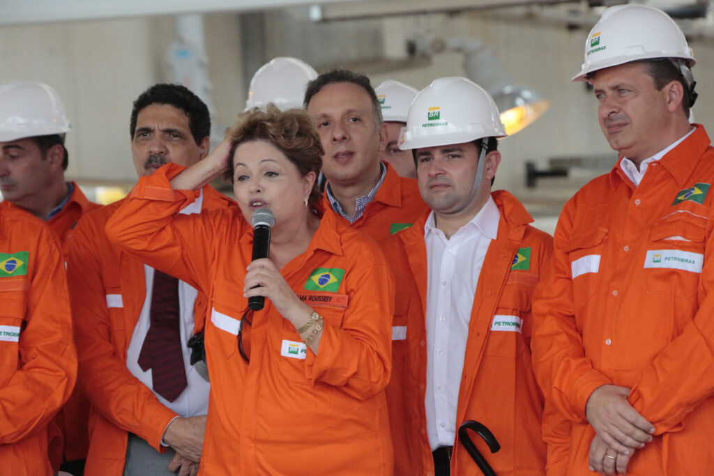 Dilma não deu espaço para Eduardo Campos falar em chegada à Refinaria Abreu e Lima