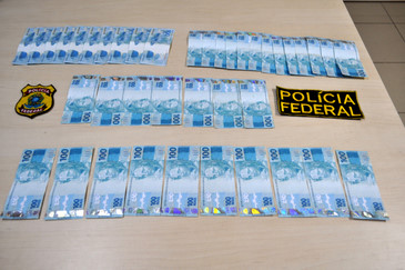 PF apreende R$ 4.300 em notas falsas e prende um suspeito em Recife