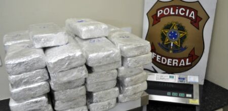 PF realiza maior apreensão de pasta-base de cocaína do ano em PE