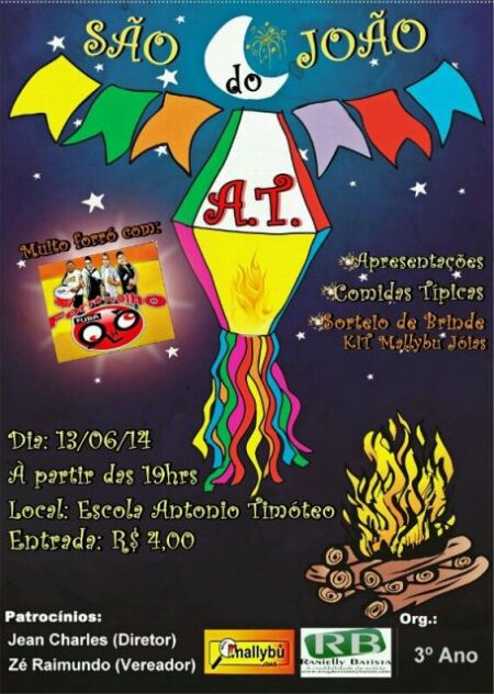Vem aí! O São João do Antônio Timóteo