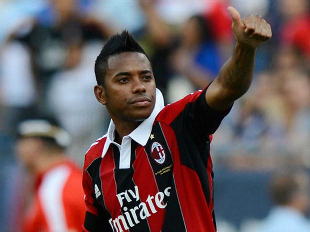 Solução do Milan para o caso Robinho pode ser emprestá-lo ao Fla, diz jornal