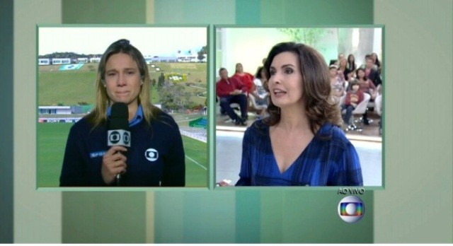 Fernanda Gentil manda recado a quem a criticou por ter chorado pela seleção
