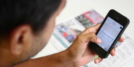 Atenção: modo como inclina celular pode expor dados confidenciais