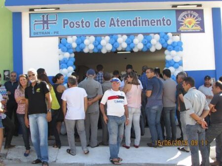 Posto do Detran de Flores, é inaugurado