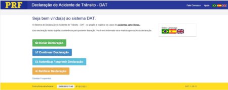 PRF lança ferramenta online para registro de acidentes em Pernambuco