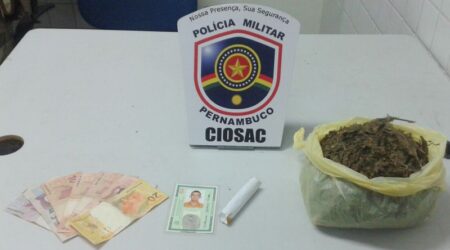 Ciosac debela ponto de venda de drogas em Caruaru