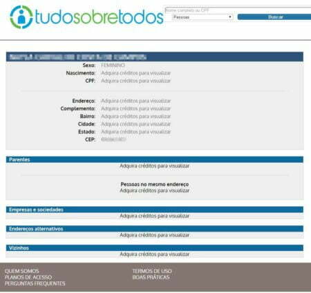 MP investiga site que mostra “tudo sobre todos”