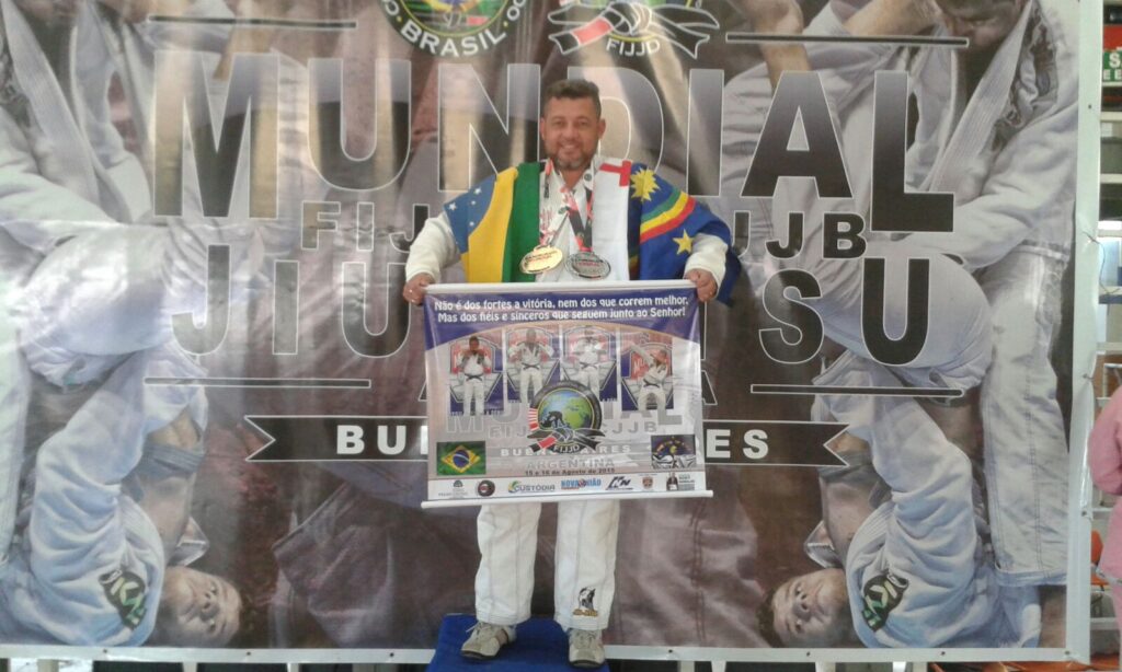 PM do 14° BPM conquista medalha de ouro em campeonato de Jiu-Jitsu na Argentina