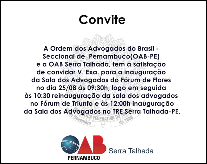 OAB inaugura três novas salas para advogados no Sertão do Pajeú