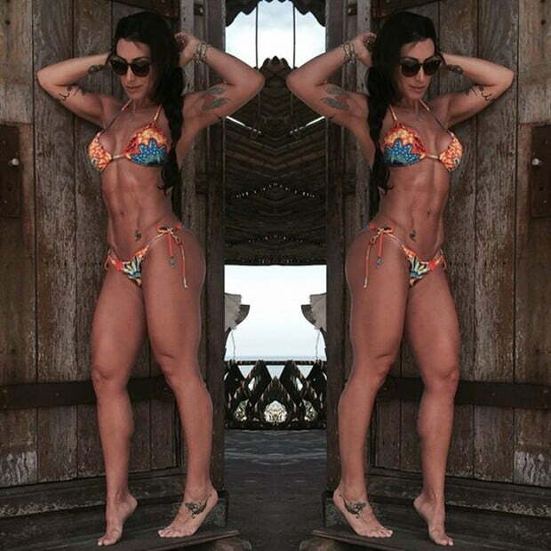 Jaque Khury exibe corpo sarado e dá dicas para ter barriga trincada