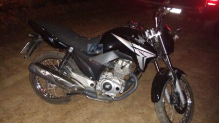 Moto roubada é recuperada por Policiais do 14° BPM em ST