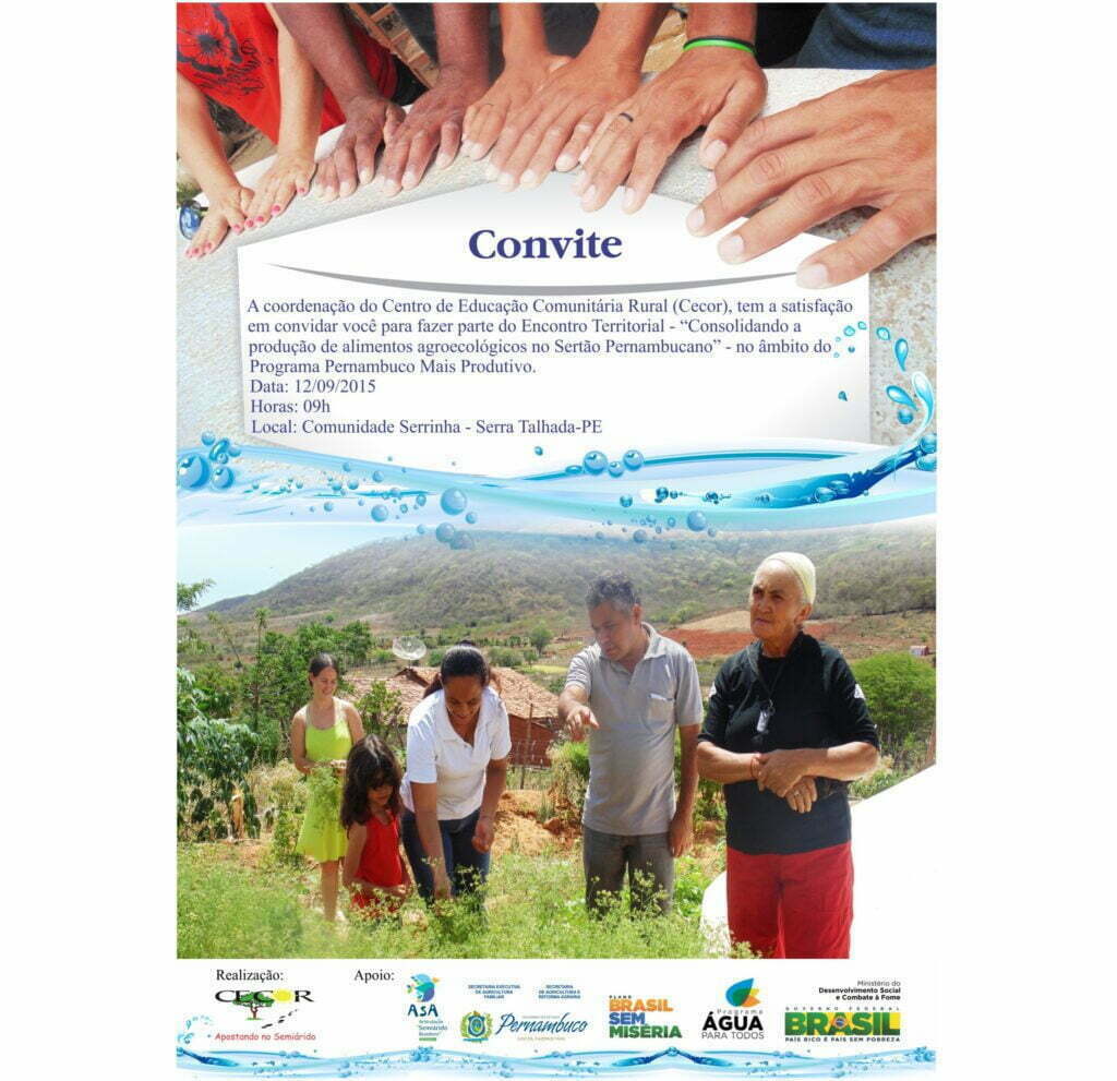 Serra Talhada sedia Encontro Territorial com famílias agricultoras
