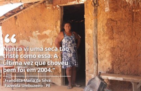 Sem chuva e com atraso, moradores do Sertão de PE criticam transposição