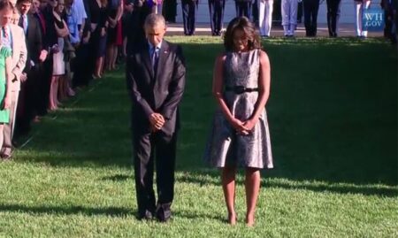Obama e famílias de vítimas lembram os 14 anos do 11 de Setembro