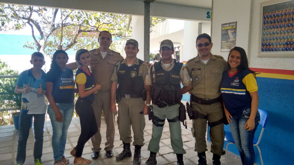 Policiais Militares do Nuprev Sertão visitam escolas em Serrita