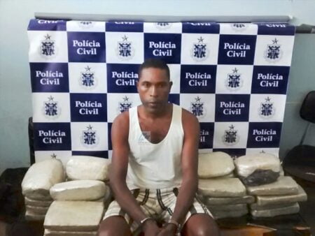 Policia Militar apreende 39 quilos de maconha em Juazeiro/BA