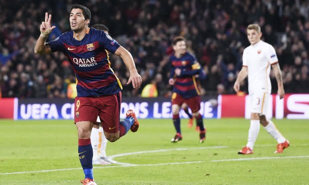 Show do trio ‘MSN’ garante Barça em 1º lugar do grupo E da Champions
