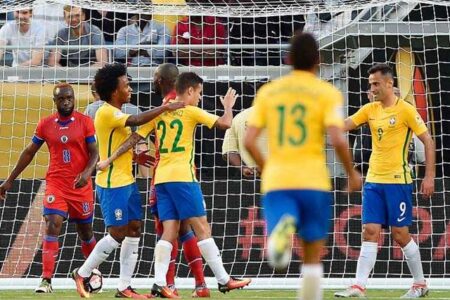 Brasil atropela o Haiti em Orlando, aplica 7 a 1 e se redime na Copa América
