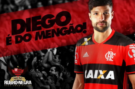 Flamengo anuncia contratação de Diego