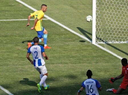 Brasil atropela Honduras e disputará ouro
