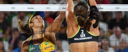 Ágatha e Bárbara perdem e ficam com a prata no vôlei de praia