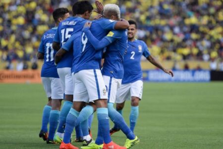 Na estreia de Tite, Gabriel Jesus marca dois e Brasil derrota o Equador em Quito