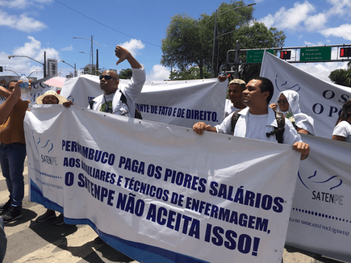 Governo de Pernambuco se pronuncia sobre movimento grevista de auxiliares e técnicos de Enfermagem