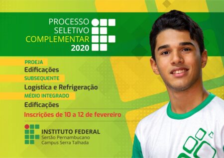 Campus Serra Talhada do IF Sertão-PE abre inscrições para 78 vagas