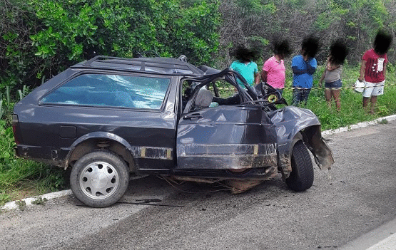 Duas pessoas morrem em acidente na BR-316 próximo ao município de Salgueiro