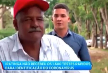 Repórter da Record sofre com invasão durante entrada ao vivo