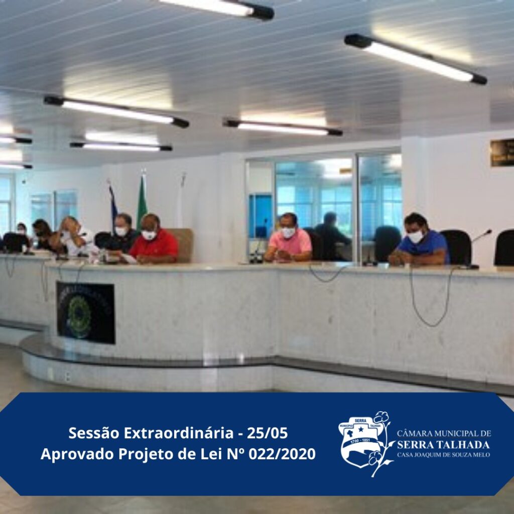 Câmara de Serra Talhada aprova projeto com ações de combate a Covid-19