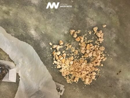Homem é detido com 40 gramas de Crack em bairro de Serra Talhada