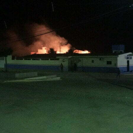 Fogos de artifício atingem hospital durante convenção em Betânia