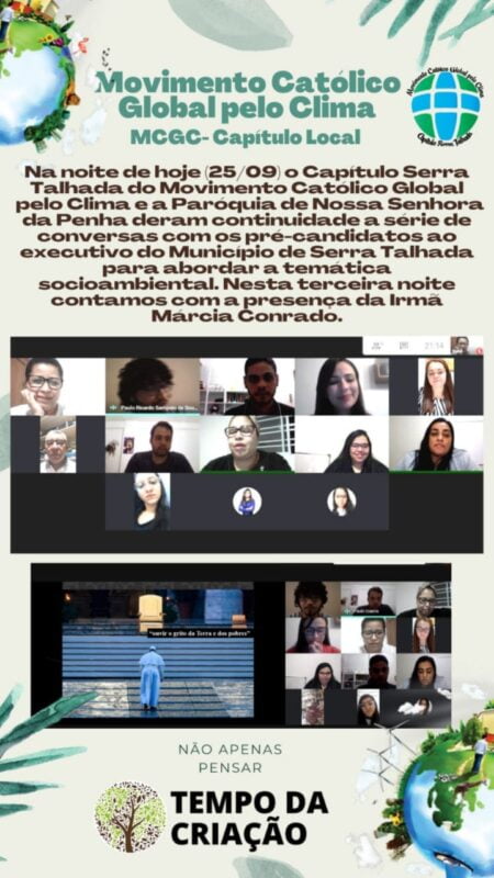 Movimento Católico realiza debates com pauta ambiental para ST