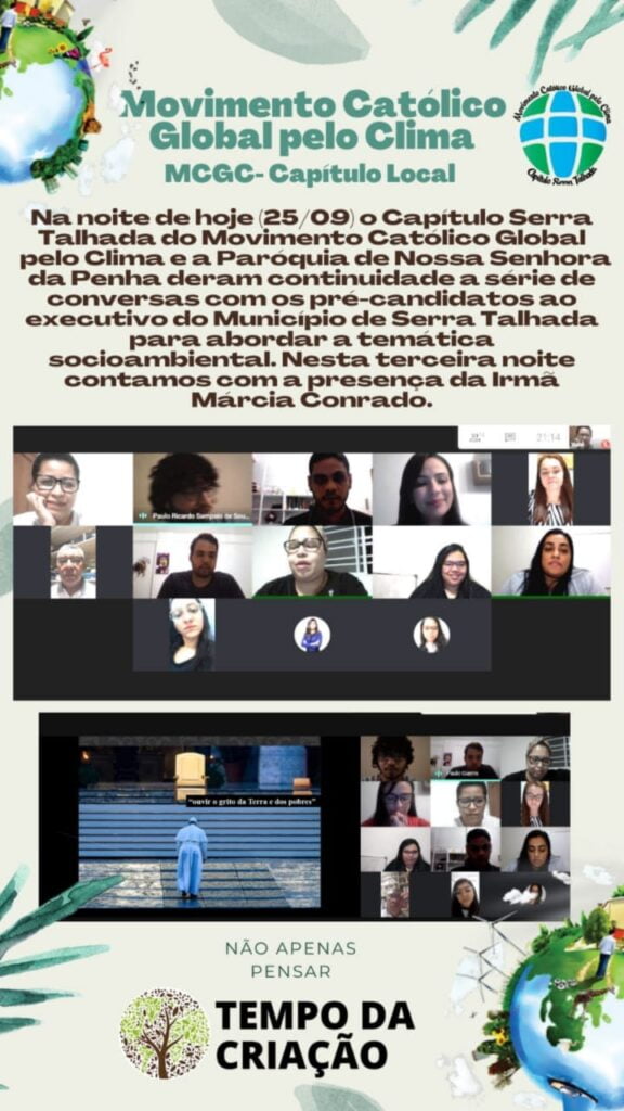 Movimento Católico realiza debates com pauta ambiental para ST