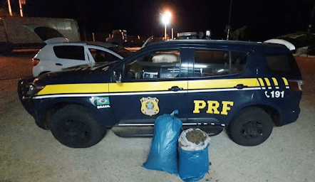 Trio é preso com mais de 20 Kg de maconha na BR-428, em Cabrobó