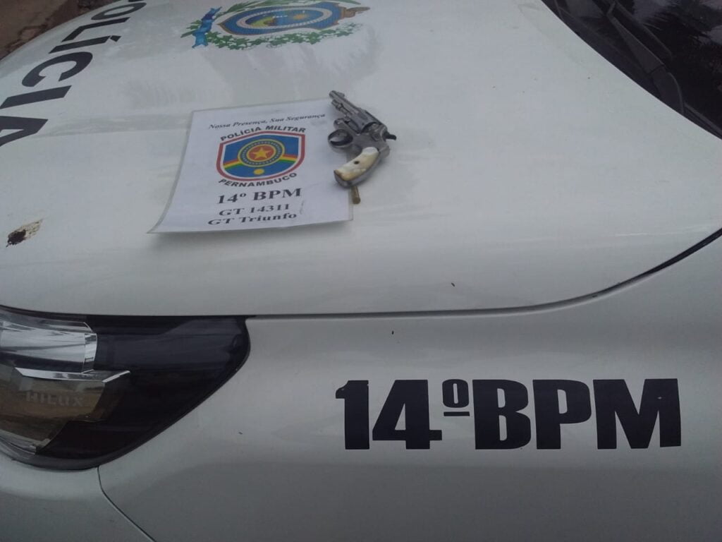 Homem é preso por porte ilegal de arma e munição em Triunfo