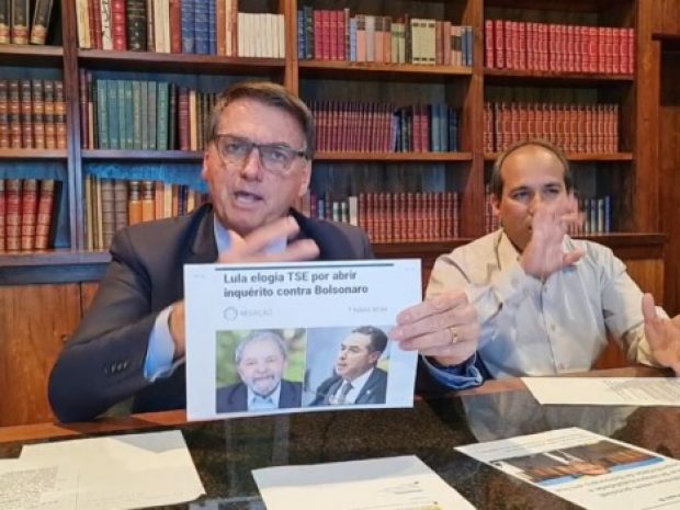 Em clima de tensão, Bolsonaro diz “Minha palavra não tem ataque ao Supremo”