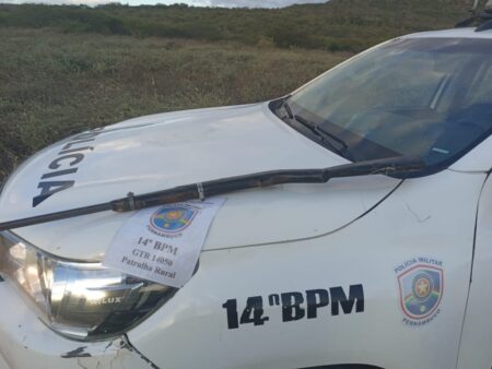 Polícia apreende mais uma arma de fogo em Calumbi