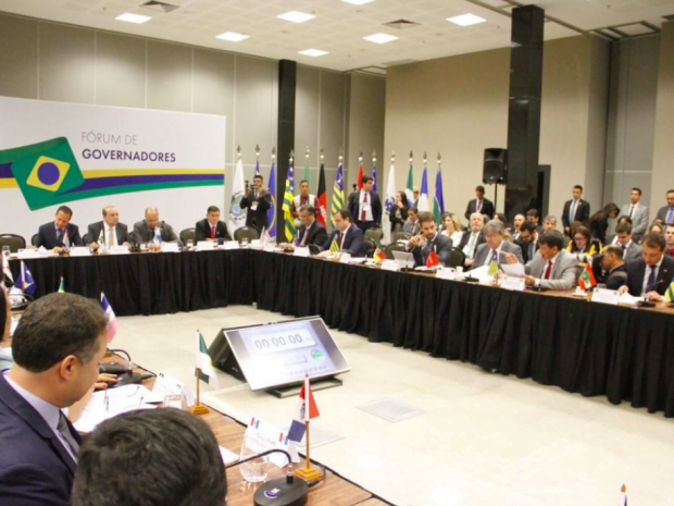 Fórum Nacional de Governadores se reúne e discute atual conjuntura