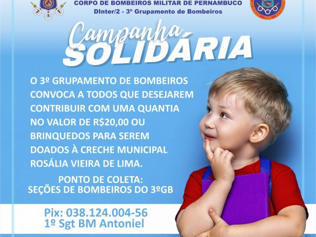 Corpo de Bombeiros realiza arrecadação de brinquedos em ST