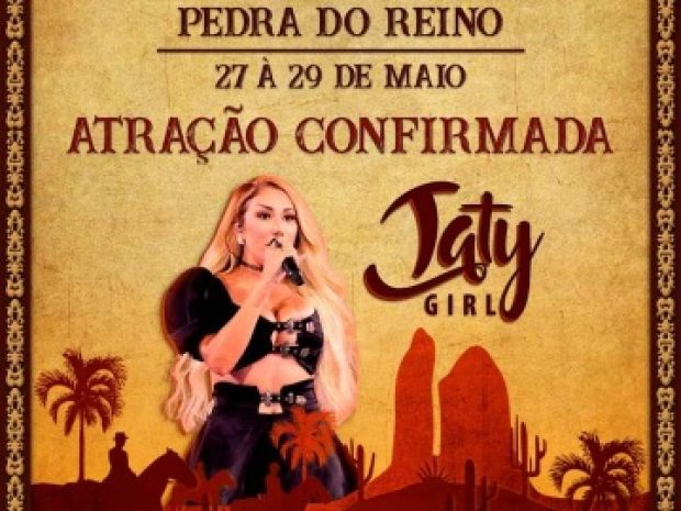 Taty Girl é a primeira atração da XVIII Cavalgada da Pedra do Reino