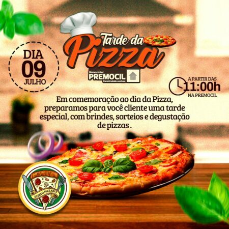 Premocil e Klebyo Pizzaria realizam a Tarde da Pizza em ST