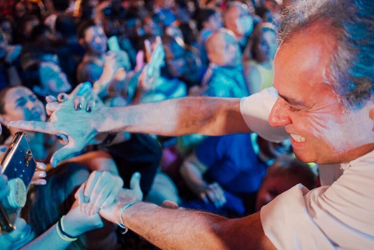 Danilo nesta quinta-feira (14) durante o lançamento da pré-campanha