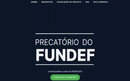 Site dos Precatórios do Fundef