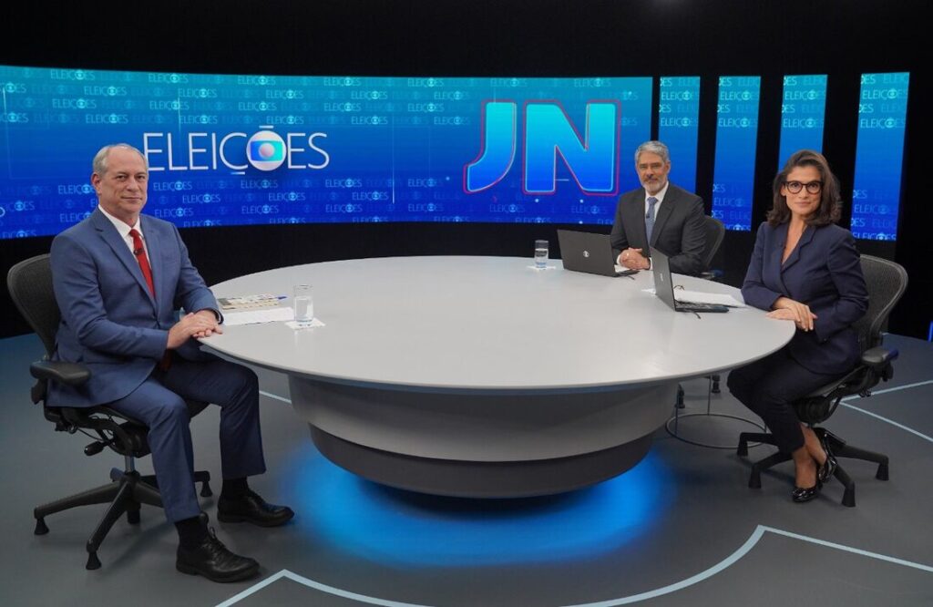 Ciro Gomes na Sabatina do Jornal Nacional